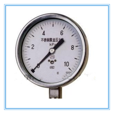 YE系列膜盒压力表